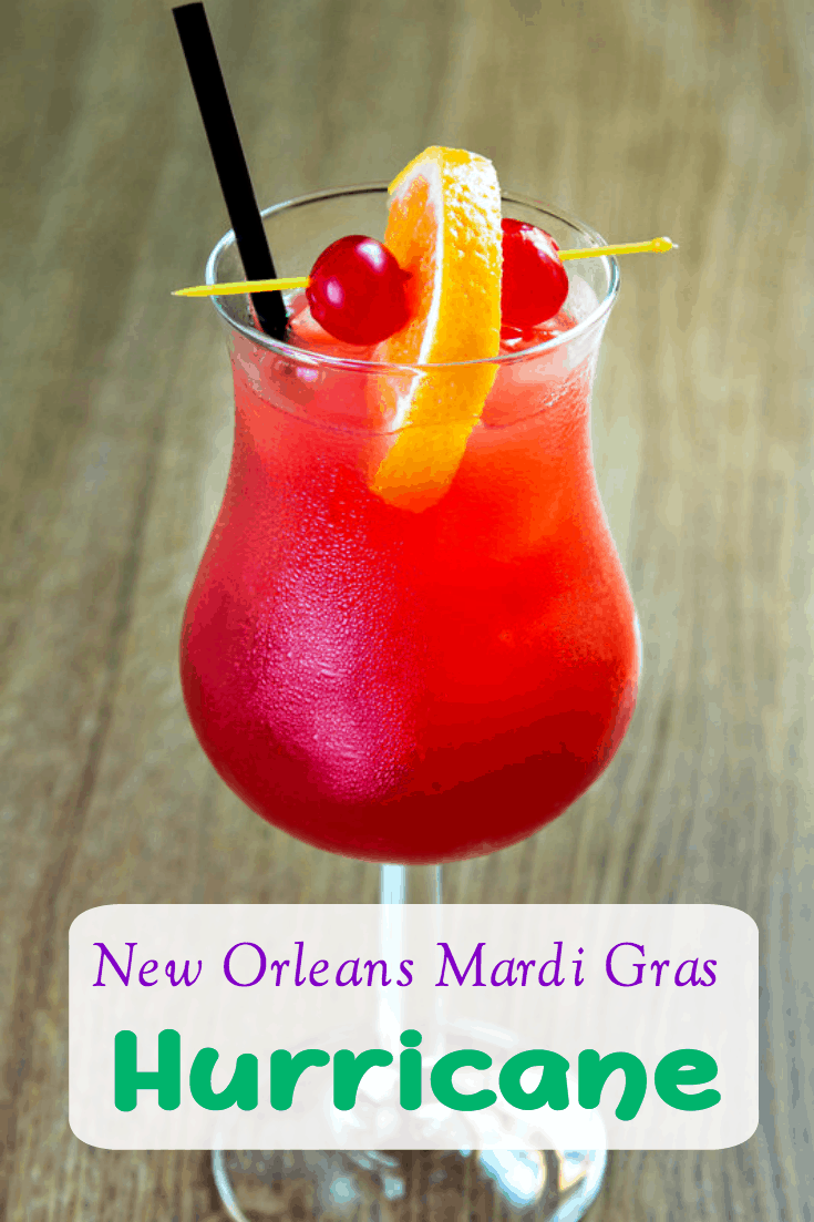 Mardi Gras Drink: New Orleans Hurricane Drink Recipe - Slick Housewives