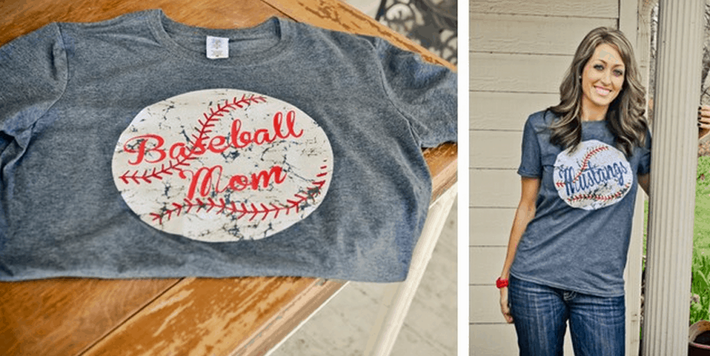 personalized baseball tee