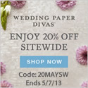 Wedding Paper Divas Sale