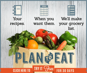 Simple Meal Planning - Plan to Eat