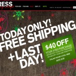 EXPRESS-Cyber Monday Deal-$20 off $50+FREE Shipping
