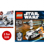 Walmart: LEGO Building Sets 2 for $20 Value Bundle