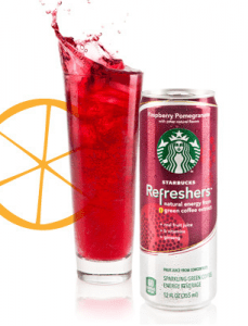 strbucks refresher coupon