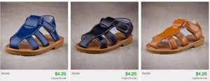 totsy sandal sale