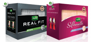 FREE Depend Real Fit or Silhouette Underwear Sample