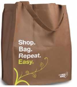 STAPLES: Coupon for FREE Eco-Easy Bag + 15% off