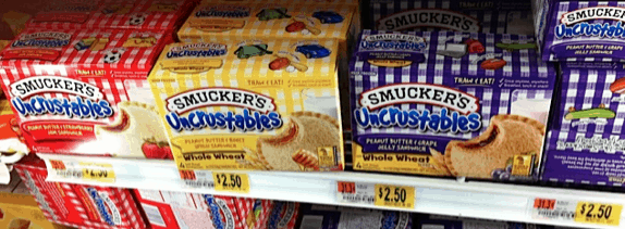 Walmart: Smuckers Uncrustables ONLY $1.50