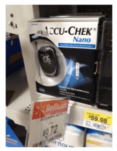 Free Accucheck Nano PLUS Overage