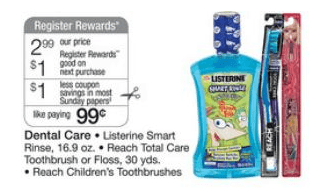 Walgreens: Reach Kids Toothbrush Deal