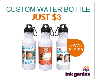 HOT! $3 Customized Stainless Steel Water Bottle