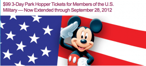 DisneyLAND Military Discount: $99 Park Hopper Ticket Deal