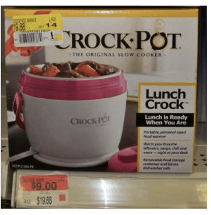 Crock Pot Lunch Crock $4.00