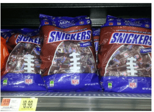 Ready for FOOTBALL?? 40oz Snickers ONLY $6.98