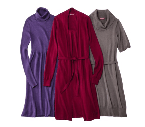 Merona Women's Sweater Dress Collection