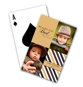 Ink Garden: Personalized Playing Cards Only $5.00