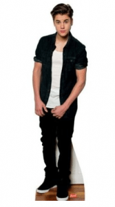 Justin Bieber Cardboard Stand-Up