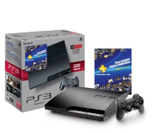 PS3 320 GB PS+ Instant Game Collection Bundle