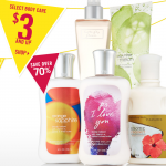 Bath & Body Works: 75% off PLUS $10 off $30 or 20% off $50 