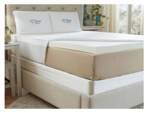 Nature's Sleep Memory Foam Mattress Topper