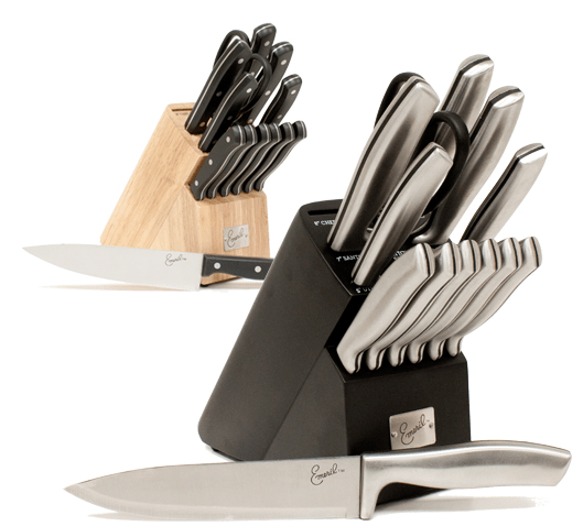 Emeril 14 Piece Forged Stainless Steel Block Knife Set