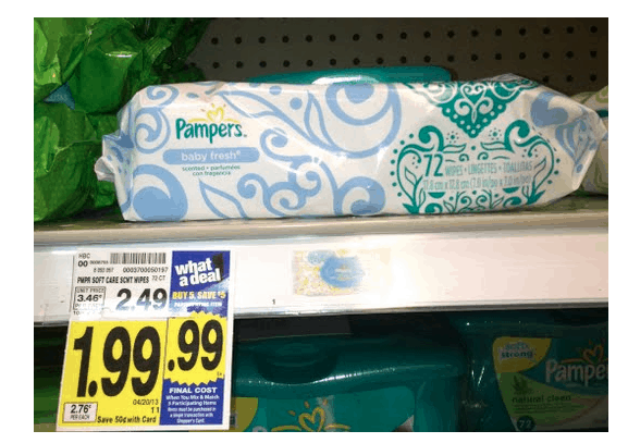 Kroger: FREE Pampers Wipes