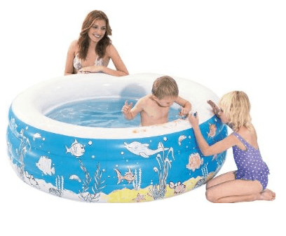 Kids Outdoor Inflatable Water Doodle Pool