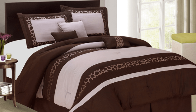 Luxury Bedding Seven Piece Comforter Set