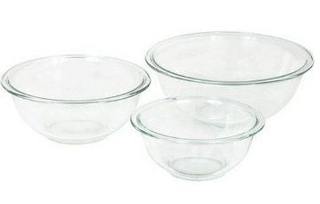 Pyrex Prepware 3 Piece Mixing Bowl Set