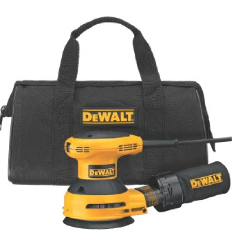 DEWALT Sander with Cloth Dust Bag