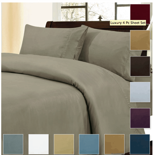 Luxury Collection Solid Sheet Set