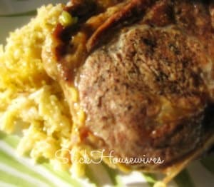 Pork Chop and Rice Recipe