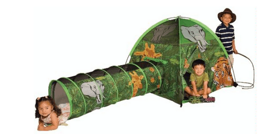 Pacific Play Tents African Adventure Tent & Tunnel Combo