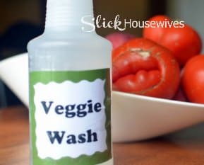 Homemade Organic Vegetable Wash