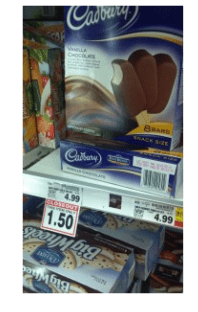 Kroger Cadbury Ice Cream Bar Deal