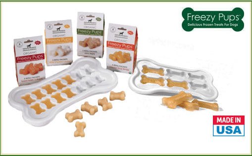 Freezy Pups Organic Frozen Treat Kit