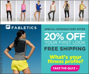 20% Off Plus FREE Shipping on First Order at Fabletics
