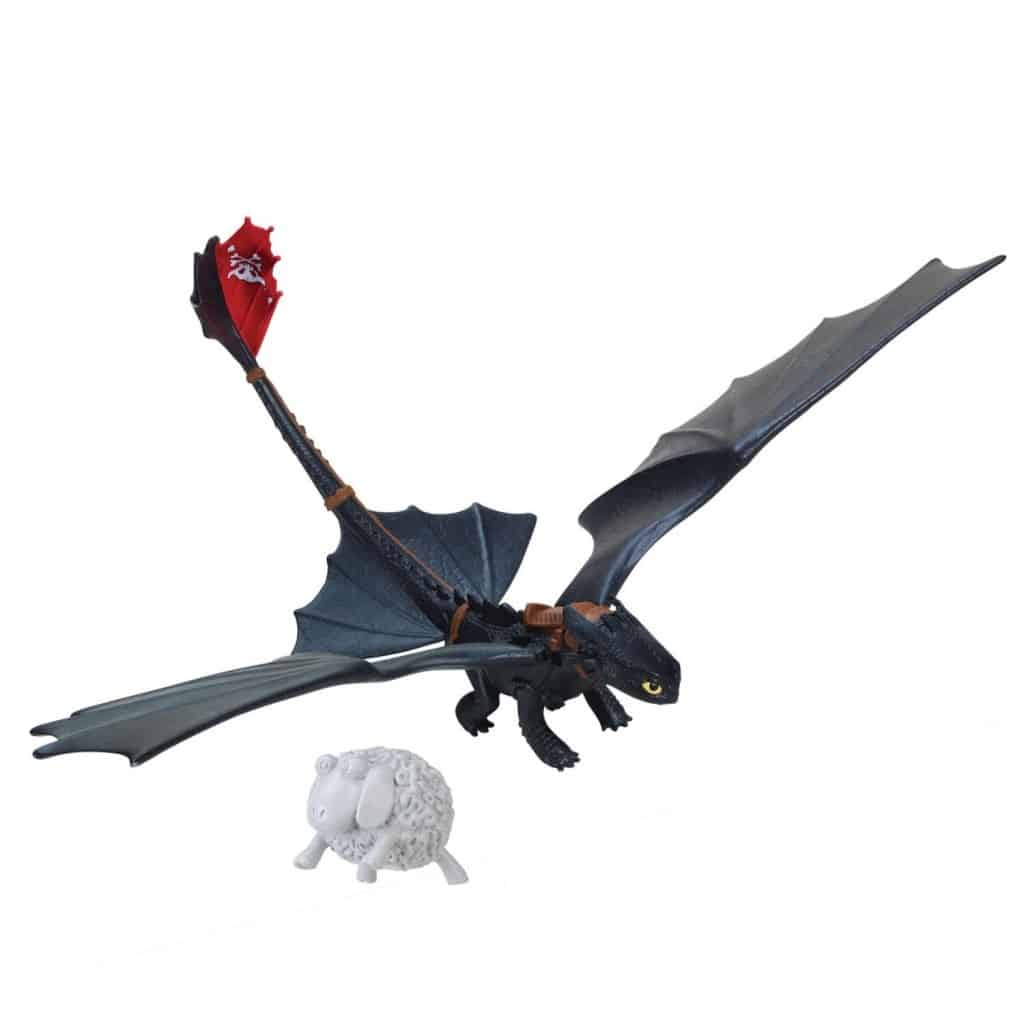 12 inch toothless dragon spring loaded wings