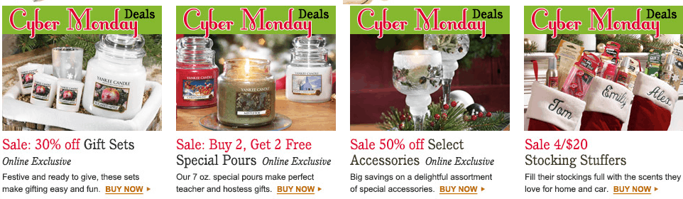 cyber monday yankee candle Yankee candle deals cyber monday