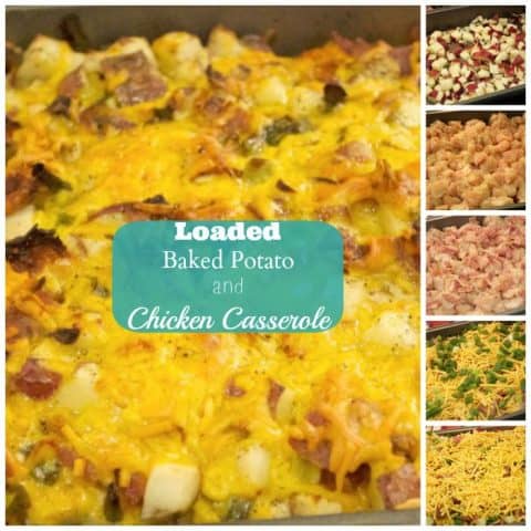 Loaded Baked Potato and Chicken Casserole Recipe