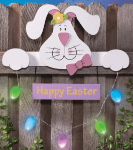Easter Bunny And Egg Lighted Inflatable Yard Decor By Collections Etc