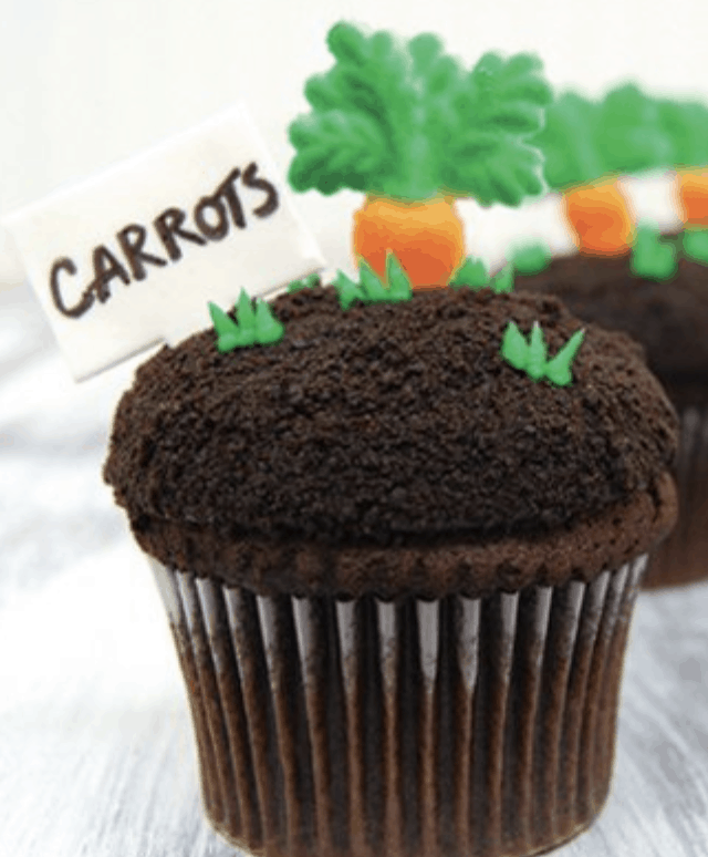 Carrots Edible Sugar Decorations for Cakes and Cupcakes