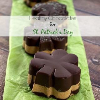 Healthy Chocolate Desserts: St. Patrick's Day Shamrocks