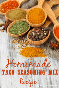 homemade Taco Seasoning Mix Recipe