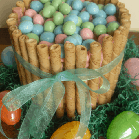Easy Easter Basket Cake Recipe Rice Krispies Treat Recipe