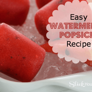 Easy Watermelon Popsicle recipe