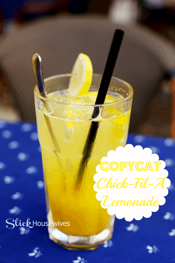 copycat chick-fil-a lemonade