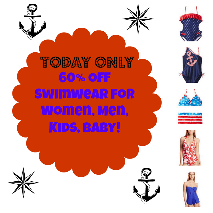 Swimwear Sale: Up to 60% Off for Women, Men, Kids and Baby!