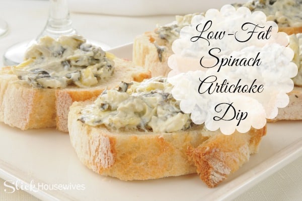 low fat spinach artichoke dip recipe