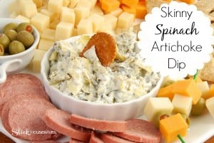 low fat spinach artichoke dip