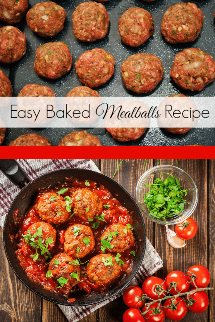 Easy Baked Meatball Recipe